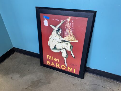 PATES BARONI Framed Pasta Poster Art