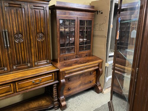 Vintage Secretary Desk w/ Bookcase