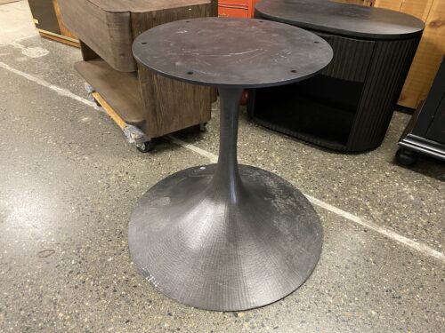 RESTORATION HARDWARE Aero Round Dining Table Base in Cast Iron