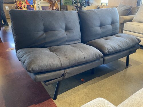 Transitional Apartment Sleeper Sofa in Grey