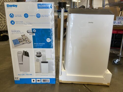 DANBY White 10,000 BTU Portable Air Conditioner Model #DPA100B9IWDB-6