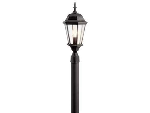 NEW! KICHLER Madison 1 Light Bronze Finished Post Lantern