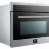 NEW! FORNO Oliena 24" Built-In Microwave & Convection Oven Model #FMWDR3093-24