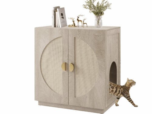 NEW! UNIVERSE HOME Cat Litter Box Enclosure