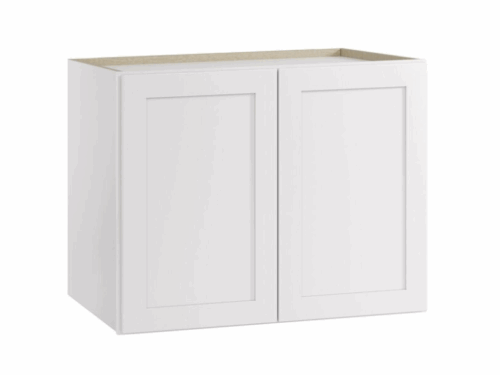NEW! WHALEN Click-It Enfield 30" Bridge Wall Cabinet in White Birch Model #LWSCLICK-62