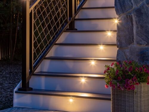 NEW! TREX LED Stair Riser Lights (4 Pack)
