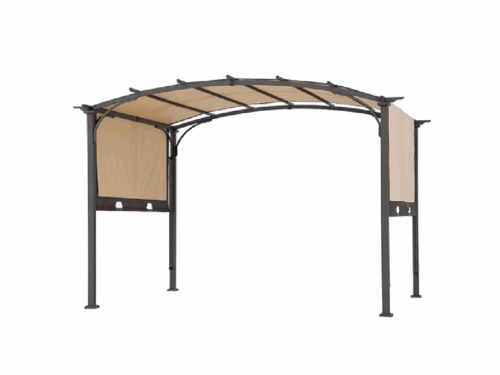 SUNJOY Pergola with Canopy  Model #A106005460