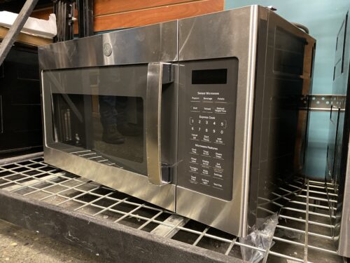 GENERAL ELECTRIC Over the Range Microwave Model #JVM7195SK6SS