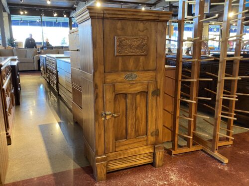 KOOLCAT Vintage Ice Box Style Bar Cabinet