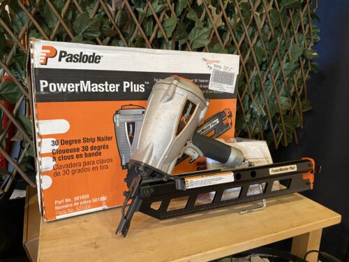 PASLODE PowerMaster Plus 30 Degree Strip Nailer
