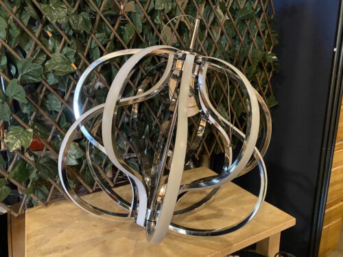 ARTIKA Meridian Modern Chrome LED Chandelier