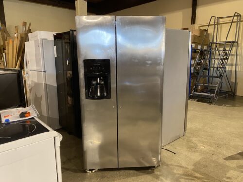 FRIGIDAIRE Stainless Steel Double-Door Fridge w/ Dispenser