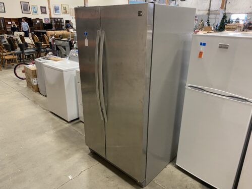 KENMORE  Coldspot Stainless Steel Side-by-Side Refrigerator Model #106.41153211