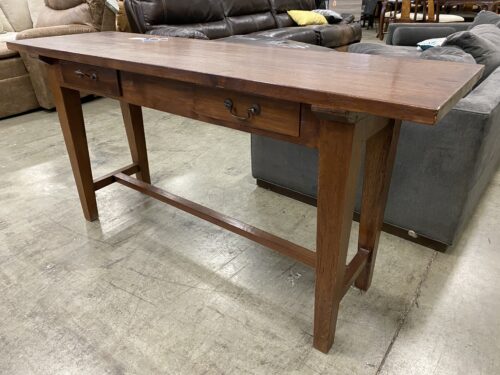 Java Finish Mission Style Console Table