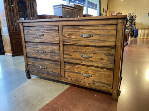 PRIVATE RESERVE  by Coaster Rustic Six Drawer Dresser