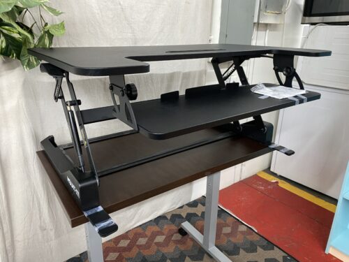 MOUNT-IT Standing Desk Converter Computer Stand