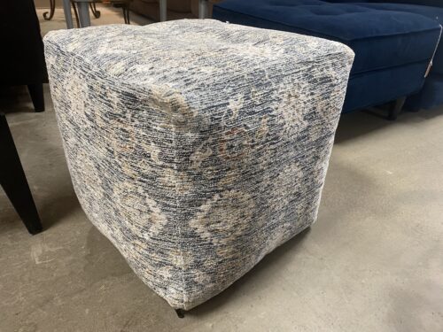 HOME DYNAMIX Patterned Cube Floor Pouf