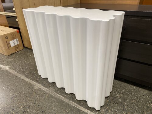 PATRICK CAIN White Cloud Entryway Table