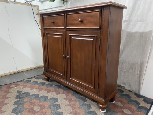 BALLARD DESIGNS Cherry Sideboard w/ 2-Drawers & 2 Doors