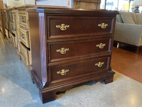 Espresso Roast 3-Drawer Side Dresser