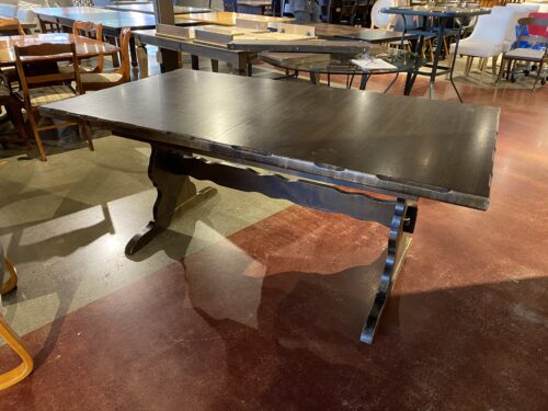 Spanish Revival Rustic Trestle Table