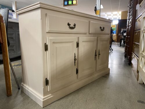 Ivory Sideboard w/ 2 Drawers & 3 Doors