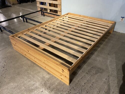 IKEA Full Wooden Platform Bed Frame