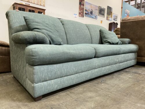 FLEXSTEEL  Green 3 Seat Sofa