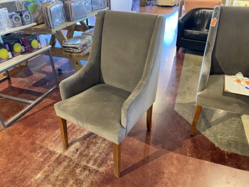 WORLD MARKET Contemporary Side Chair in Taupe