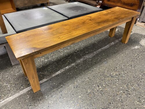 Rustic Wooden Dining Bench