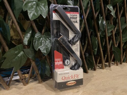 LARSON'S Aged Bronze QuickFit Straight Handle Set