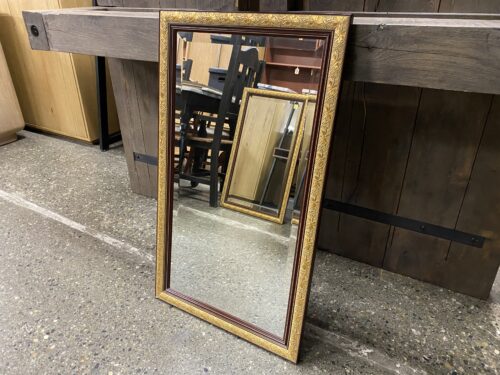 UTTERMOST Gold Painted Foliage Hanging Mirror