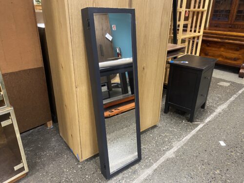 Mirrored Wall Mounted Jewelry Cabinet