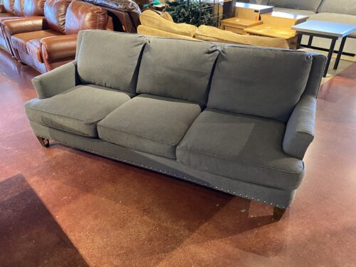 ROWE FURNITURE Three Seater Sofa with Nailhead Trim Detail