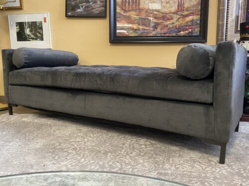 Dark Grey Tufted Daybed