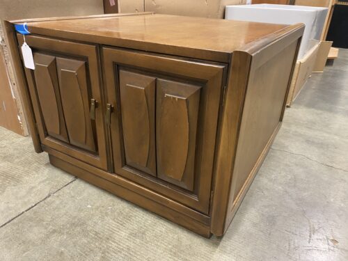 Vintage Wooden Cabinet Coffee Table