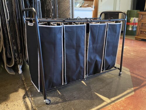 Lightweight 4-Bin Rolling Laundry Hamper