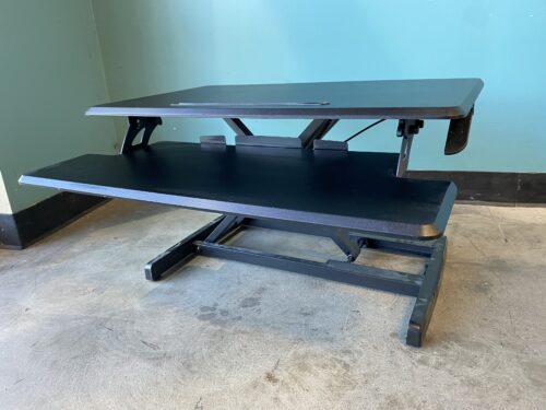 SEVILLE CLASSICS Air Lift Pro Pneumatic Desk Riser