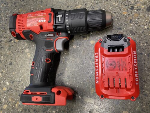 CRAFTSMAN Cordless Hammer Drill w/ Battery Model #CMCD711
