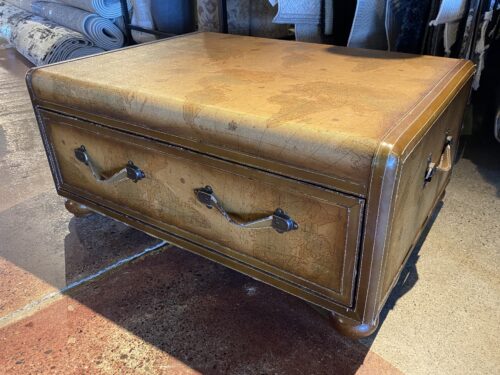 Spacious Map Trunk Coffee Table