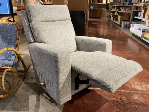 LA-Z-BOY Jax Neutral Grey Manual Recliner