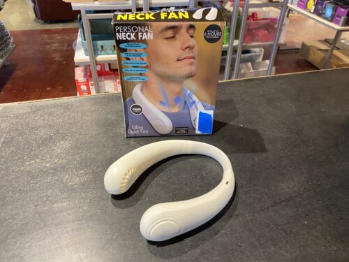 NEW! Personal Air Cooler Portable Neck Fan