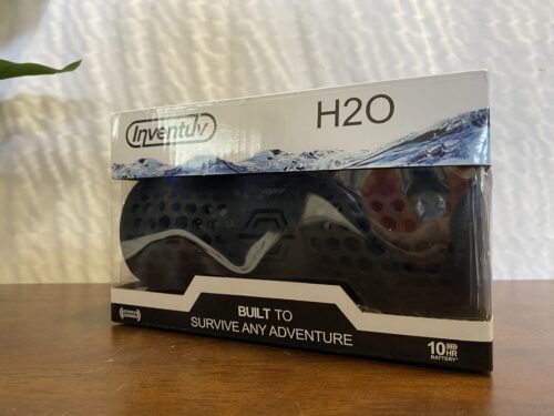 NEW! INVENTUV H20 Black Waterproof Portable Bluetooth Speaker (Southcenter Store)