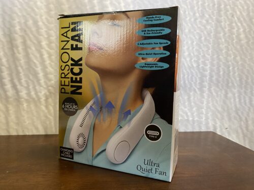 NEW! Rechargeable Personal Air Cooler Portable Neck Fan (Southcenter Store)