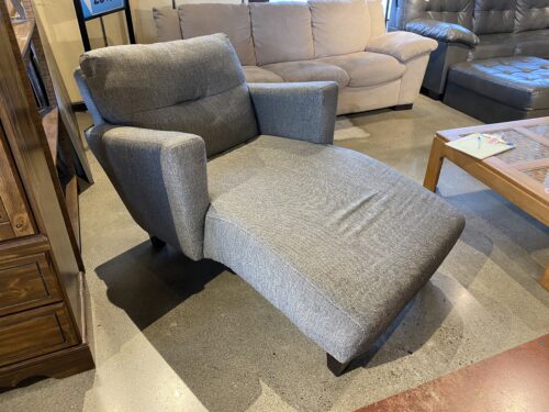 FUSION FURNITURE TNT Charcoal Chaise