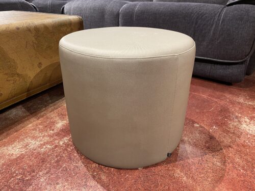 HON Flock Fabric Ottoman