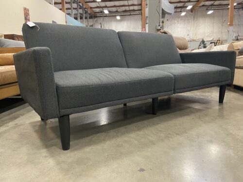Charcoal Convertible Sleeper Sofa