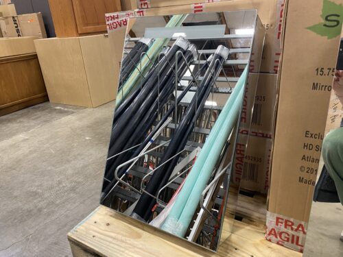 SEASONS 15" x 23" LED Mirror Medicine Cabinet