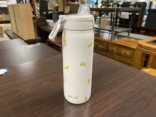 ELLO Pop and Fill Lemon Stainless Steel Water Bottle