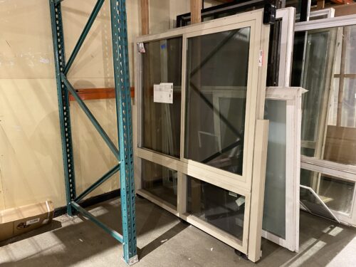 PLY GEM Grey Vinyl Slider Window